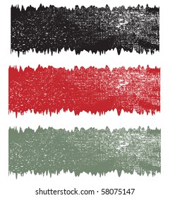 grunge banners