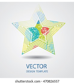 Grunge Banners, Insignias,stamps,Icons, Labels and Badges. Retro shapes for Emblems. Art Design. 