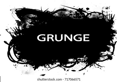 Grunge Banners, Insignias,stamps,Icons, Labels and Badges. Retro shapes for Emblems. Design element. ink brush stroke ,