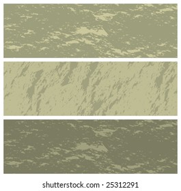 grunge banners, vector illustration