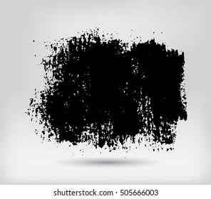 Grunge banner.Vector template.