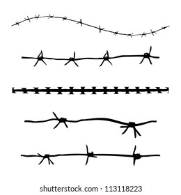 grunge barbwire