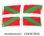 Grunge Basque Country flag