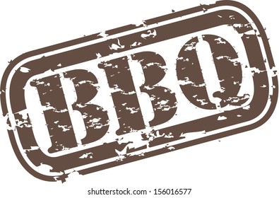Grunge BBQ rubber stamp,vector illustration 