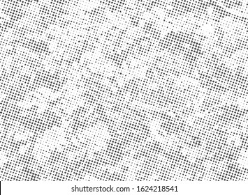 Grunge Bitmap Dot Texture For Placing On Your Illustrations To Create A Grunge, Bitmap Texture Effect, Distressed Effect. Vector EPS 10.