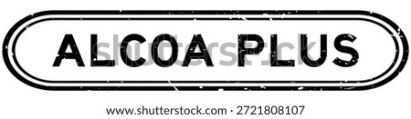 Grunge black ALCOA (Abbreviation of Attributable, Legible, Contemporaneous, Original and Accurate) plus word rubber seal stamp on white background