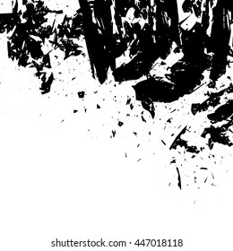 Grunge Black Background