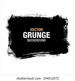 grunge black background, vector