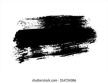 Grunge black background, vector