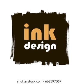 grunge black background, vector