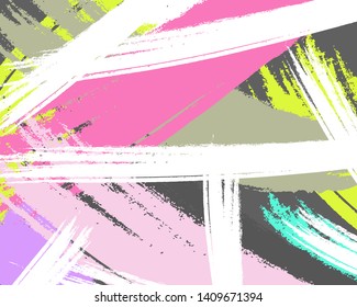Grunge black background vector decor