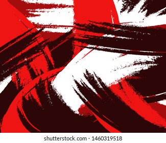 Grunge black background vector decor
