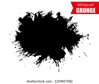 Grunge black background.Monochrome artistic hand drawn background.