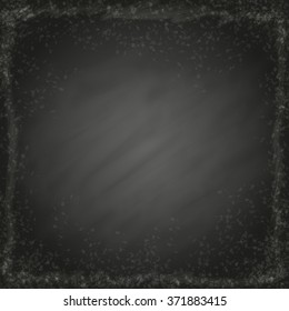 Grunge black chalkboard