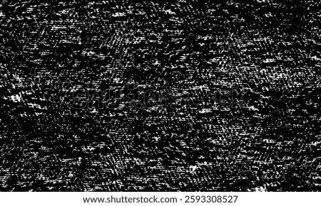 Grunge Black Charcoal Seamless Pattern Vector