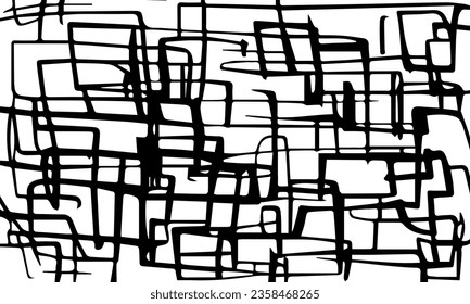 Grunge textura detallada negra. Fondo vectorial.