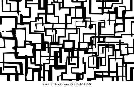 Grunge textura detallada negra. Fondo vectorial.