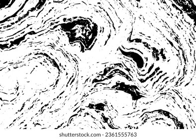 Grunge black detailed texture. Vector background.	
