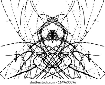 grunge black ink paint.for new design vector or brush, at Transparent Effect Background