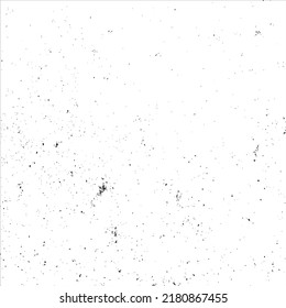 grunge black ink splats dot on white.