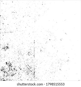 grunge black ink splats on white.Vector Eps10