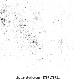 grunge black ink splats on white.Vector Eps10