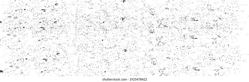 Grunge black lines and dots on a white background - Vector illustration