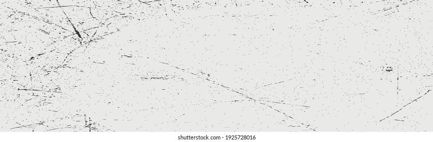 Grunge black lines and dots on a white background - Vector illustration