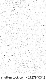 Grunge las líneas y puntos negros sobre un fondo blanco - Ilustración vectorial