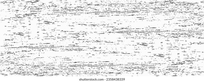 Grunge black lines and dots on a white background - Vector illustration