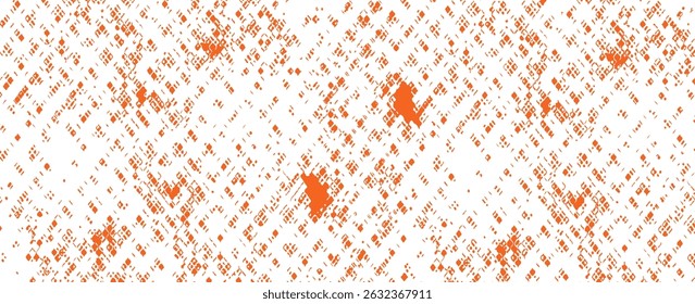Grunge black and orange Texture. Dark messy dust overlay distressed background. Create vector design abstract dotted, scratched, eps 10