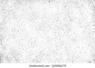 Grunge black texture. Dark grainy texture on white background. Dust overlay textured. Grain noise particles. Rusted white effect. Design elements. Vector illustration, EPS 10.