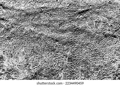 Textura negra gruesa. Textura granulada oscura sobre fondo blanco. El polvo sobrante texturado. Partículas de ruido de grano. Efecto blanco roto. Elementos de diseño. Ilustración del vector, EPS 10.