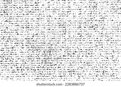 Grunge black texture. Dark grainy texture on white background. Dust overlay textured. Grain noise particles. Rusted white effect. Design elements. Vector illustration, EPS 10.
