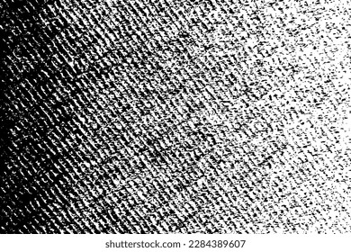 Textura negra gruesa. Textura granulada oscura sobre fondo blanco. El polvo sobrante texturado. Partículas de ruido de grano. Efecto blanco roto. Elementos de diseño. Ilustración del vector, EPS 10.