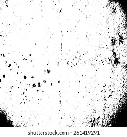 Grunge black texture. Distressed Overlay Texture for your design.