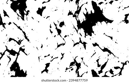 Grunge black texture. Vector background.
