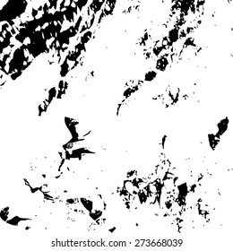 Grunge black textures background set. Hotbox 