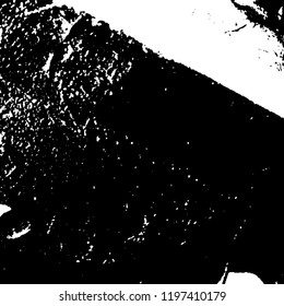 Grunge black textures on white background. Template for business card, banner, poster, notebook, invitation with modern hand drawn ink grunge textures. Vector illustration for your design