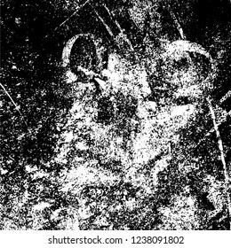 Grunge black and white abstract