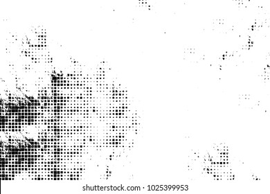 Grunge black and white abstract background vector
