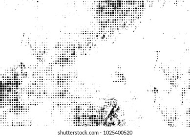 Grunge black and white abstract background vector