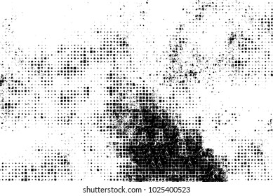 Grunge black and white abstract background vector