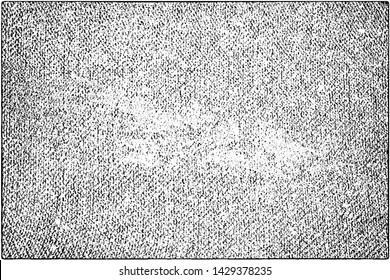 Grunge is black and white. Abstract dark background. Vector pattern of dust, cracks