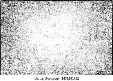 Grunge is black and white. Abstract dark background. Vector pattern of dust, cracks