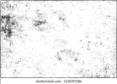 Grunge is black and white. Abstract dark background. Vector pattern of dust, cracks