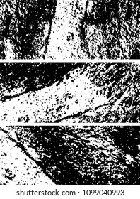 Grunge is black and white. Abstract monochrome vector background of spots, lines, chips, dirt
