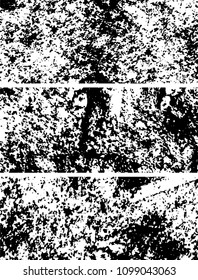 Grunge is black and white. Abstract monochrome vector background of spots, lines, chips, dirt