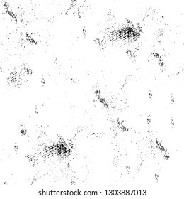 Grunge is black and white. Abstract monochrome vector background