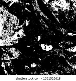 Grunge is black and white. Abstract monochrome texture